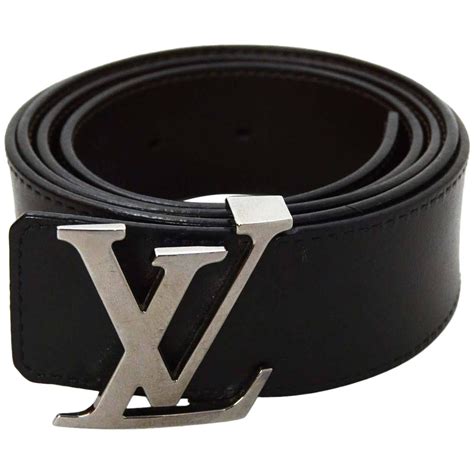 triple black louis vuitton belt